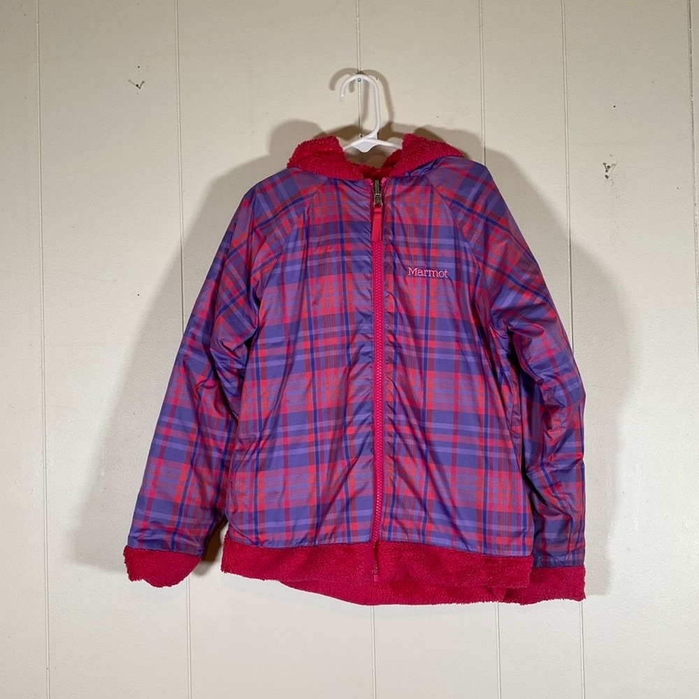 Marmot‎ girls reversible jacket girls size medium play condition